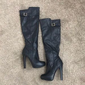 Knee high boots